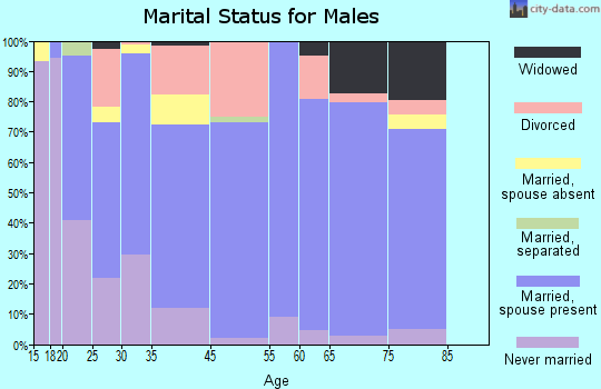 Belmont marital status for males