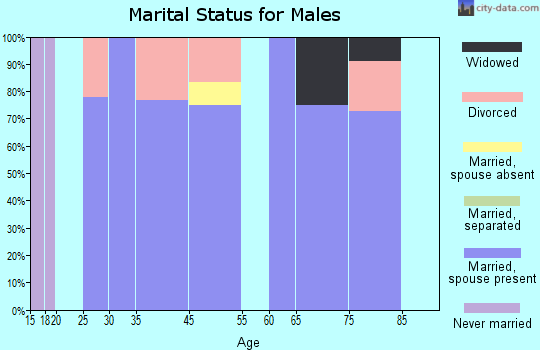 Falkner marital status for males