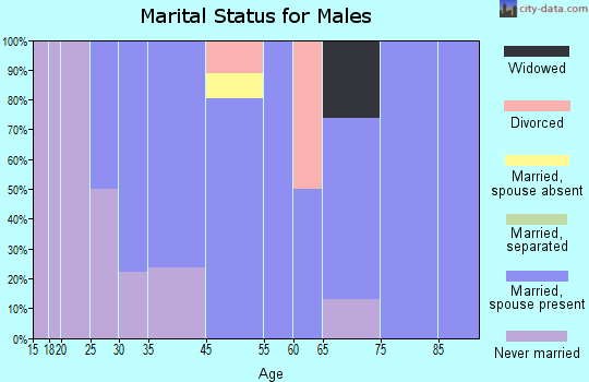 Lyon marital status for males