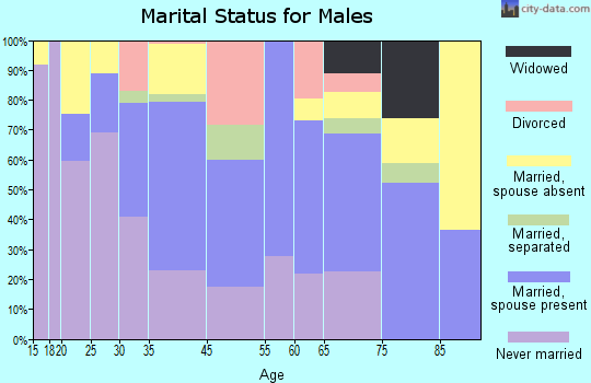 Macon marital status for males