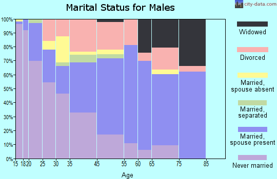 Magnolia marital status for males