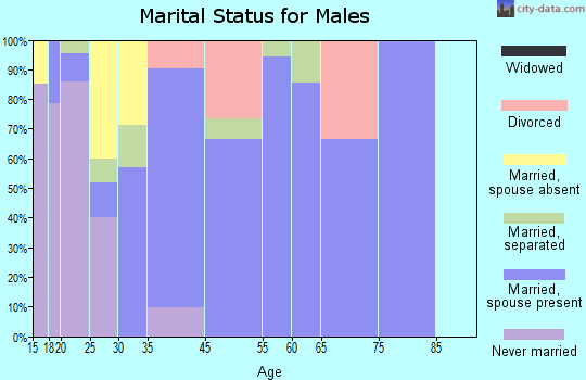 New Augusta marital status for males