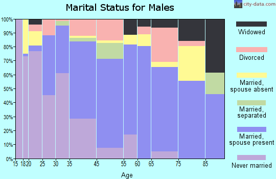 Poplarville marital status for males