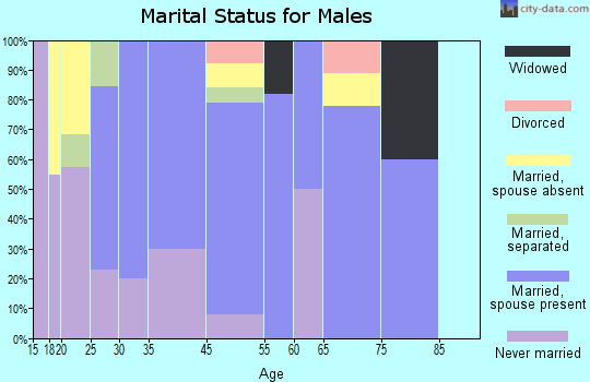 Scooba marital status for males