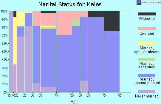 Wesson marital status for males