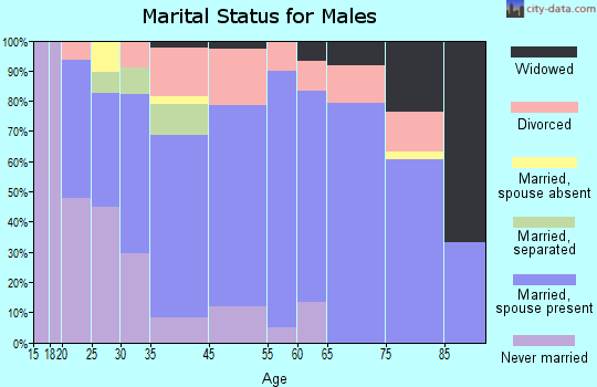 Belle marital status for males