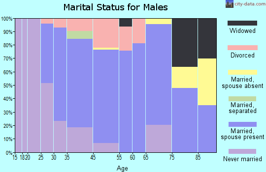 Black Jack marital status for males