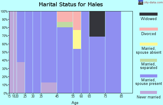 Blodgett marital status for males