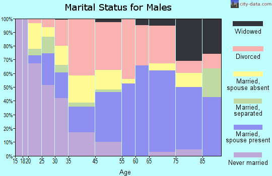 Cameron marital status for males