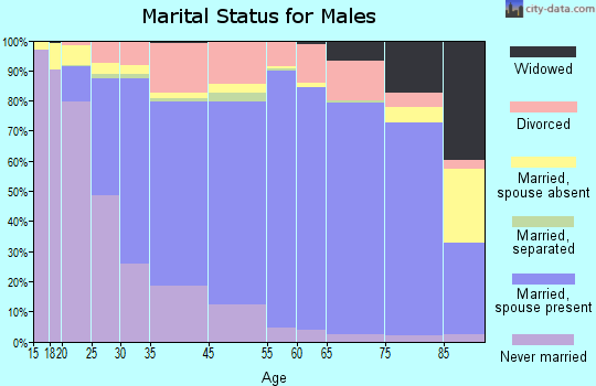 Cape Girardeau marital status for males