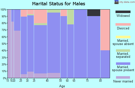 Clever marital status for males