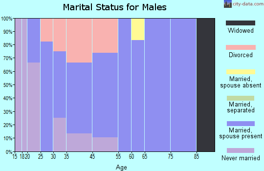 Curryville marital status for males