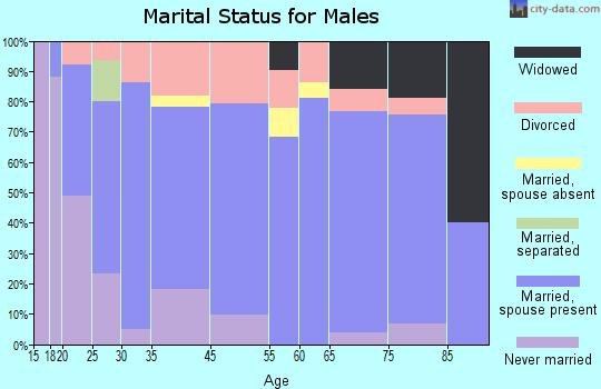 Desloge marital status for males