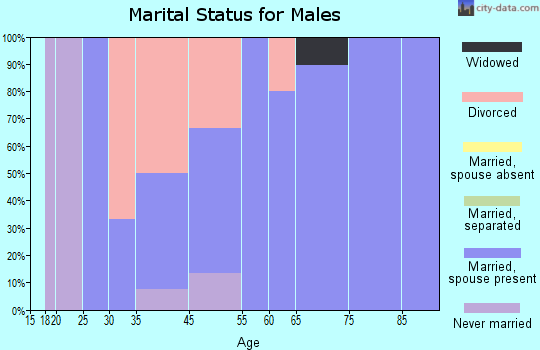 Fisk marital status for males