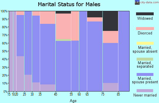 Elkins marital status for males
