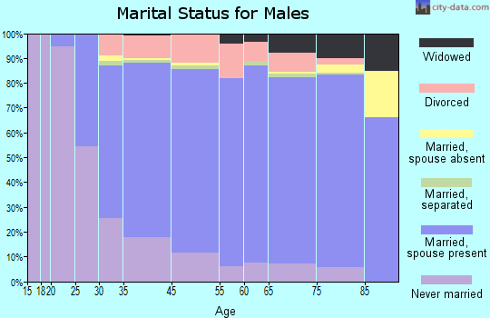 Kirkwood marital status for males