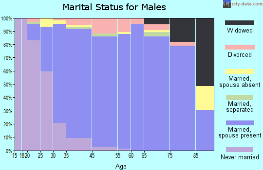 Manchester marital status for males
