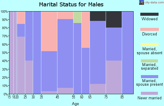 Niangua marital status for males