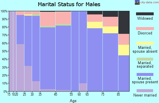 Republic marital status for males