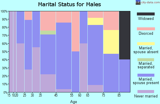 Vienna marital status for males