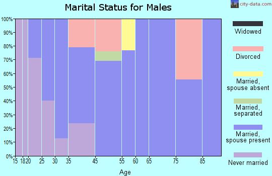 Alberton marital status for males