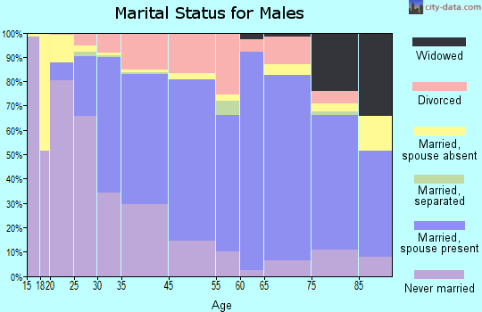 Bozeman marital status for males