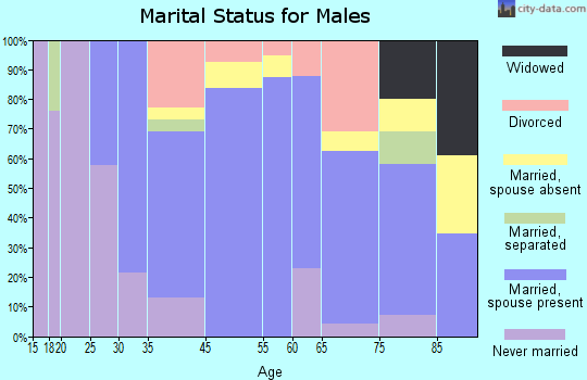 Forsyth marital status for males