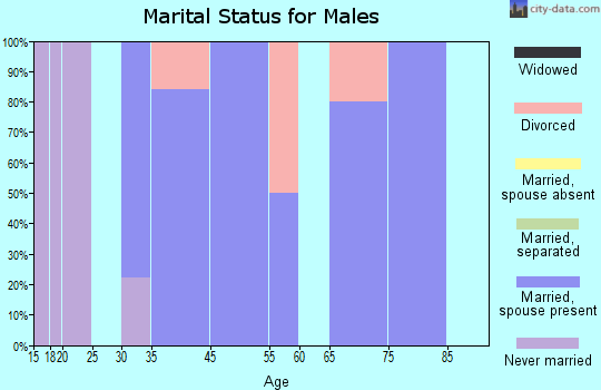 Hingham marital status for males