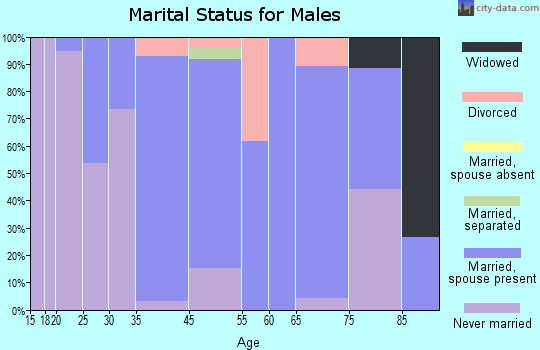 Plentywood marital status for males