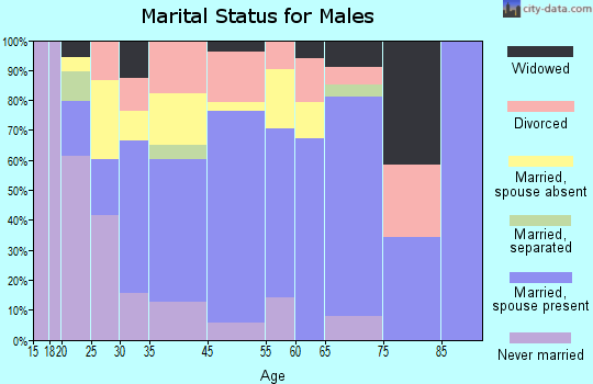 Shelby marital status for males
