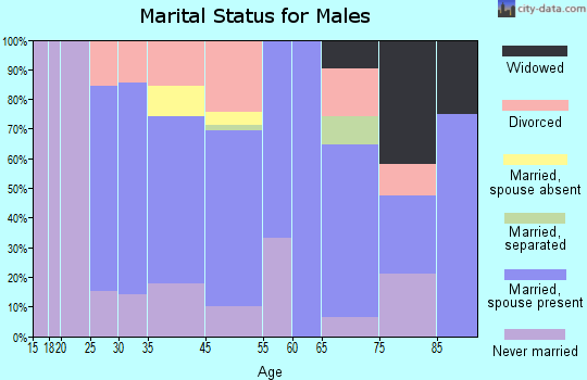 Wibaux marital status for males