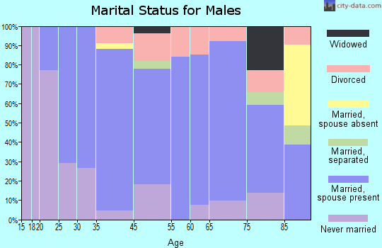Atkinson marital status for males