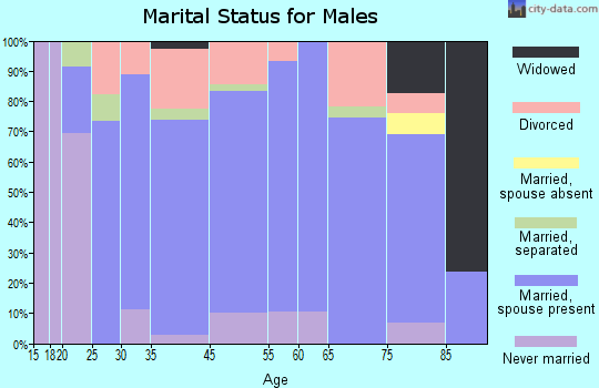 Bayard marital status for males