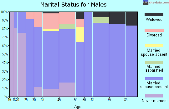 Horatio marital status for males