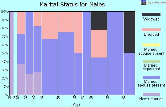 Bee marital status for males