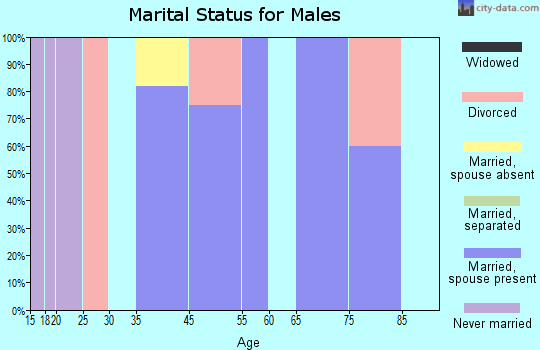 Bristow marital status for males