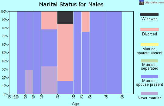 Craig marital status for males