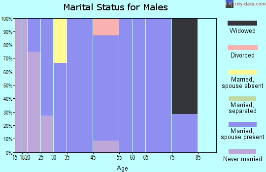Dix marital status for males