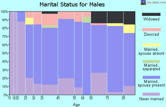 Hebron marital status for males