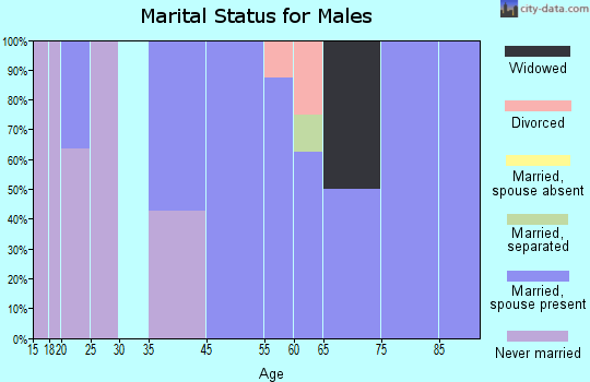 Holbrook marital status for males