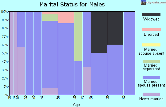 Hoskins marital status for males