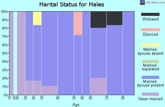 Litchfield marital status for males
