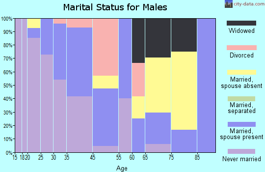Macy marital status for males