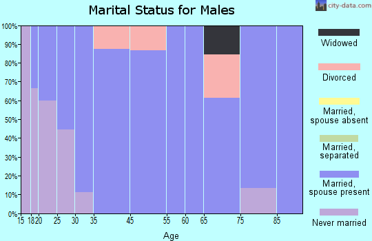 Merna marital status for males