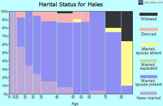 Minden marital status for males