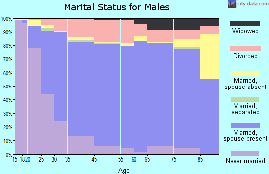Norfolk marital status for males