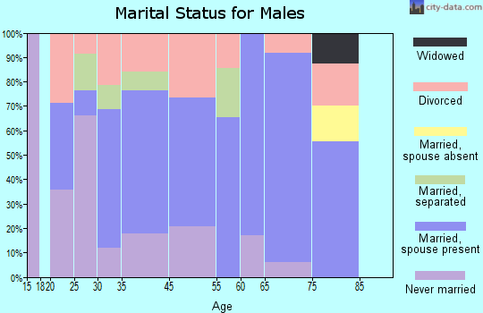 Lake Hamilton marital status for males