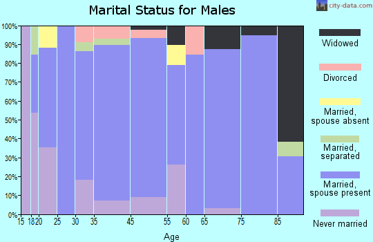 Shelby marital status for males