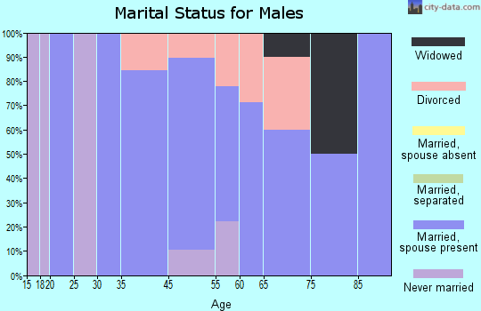 Stella marital status for males
