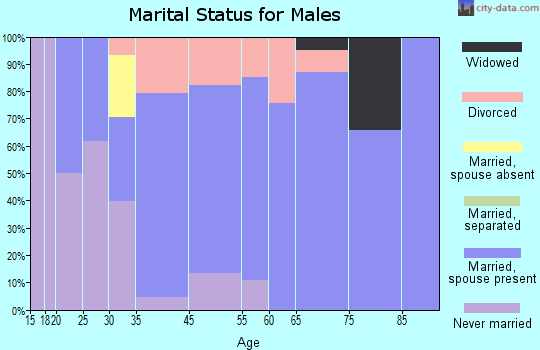 Minden marital status for males